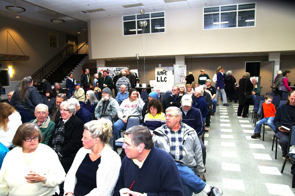 Citizens at Shelton City Hall