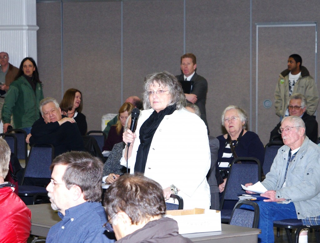 Connie Simpson, resident registered nurse, condemns agencies