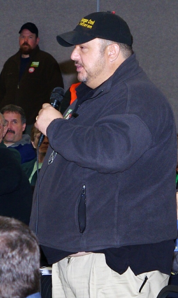 Curtis Winters, visiting painter by trade & native American