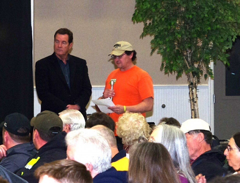 Local James Chavez reads script favoring BioMassacre