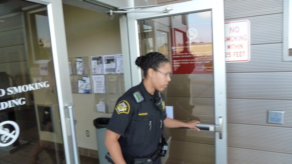 Marquez: Courthouse Security detail rushes to inform Dotson of recording gear