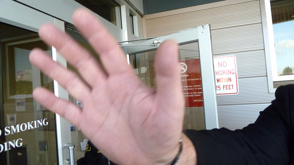 Security Supervisor Morgan attempts to block camera, their true agenda