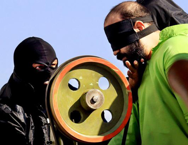 I'll Take 3 of Those! (Can you ID the man in the hood? If so, post here.) amputate