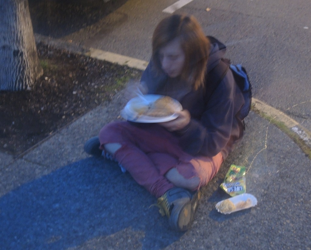 As Ye Treat the Least of These... City Sidewalk Place Mats