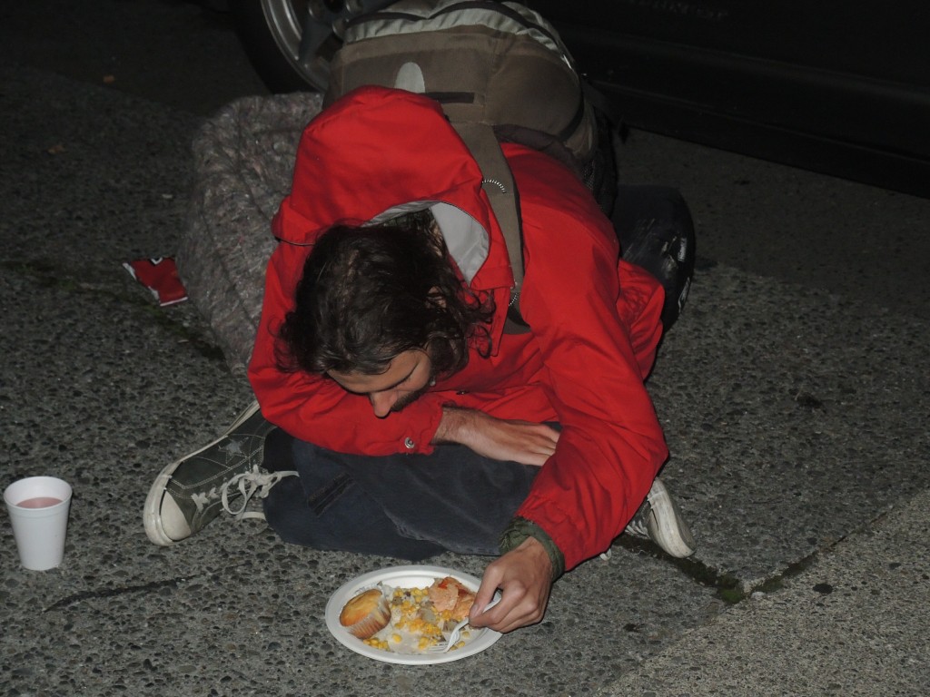Curbside?...or Downside? Sidewalk Cafe